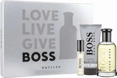 Produktbild von Boss - Bottled Set Eau de Toilette 100ml + 10ml + 100 Shower Gel