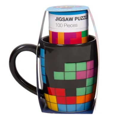 Zdjęcie produktu dla Fizz Tasse+Puzzle Tetris 100Teile schw/bunt