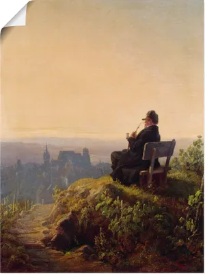 Produktbild von ARTland Poster Friedlicher Abend Größe: 90x120 cm