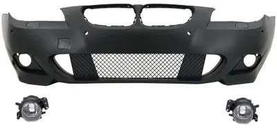 Immagine prodotto di Paraurti posteriore per BMW Serie 5 E60 berlina, E61 station wagon (LCI) dal 2007 al 2010, stile M-Technik, con sensori di parcheggio (PDC), spessore 18mm.