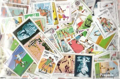 Produktbild von Briefmarken Motive 1000 verschiedene Fußball Marken
