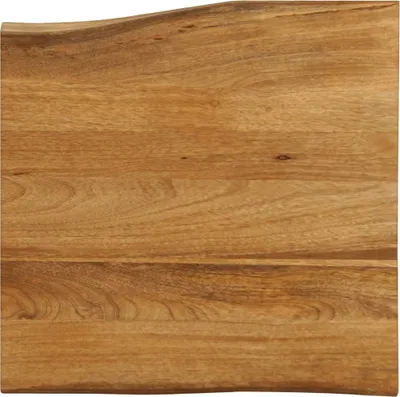 Produktbild von Maison Exclusive - Tischplatte mit Baumkante 40x40x3,8 cm Massivholz Mango