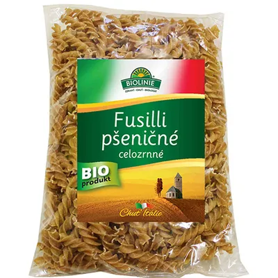 Obrázek produktu pro Fusilli pšeničné celozrnné BIO 500 g PROBIO