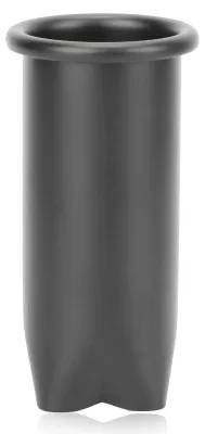 Image de Support pour sèche-cheveux, support en acier inoxydable, récipient, outil de rangement pour salle de bain, noir