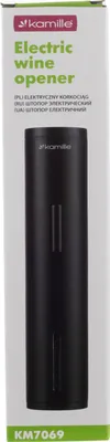 Image de Tire-bouchon électrique + coupe-capsule Kamille KM-7069