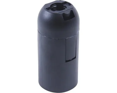 Obrázek produktu pro Objímka E14 plastová, černá