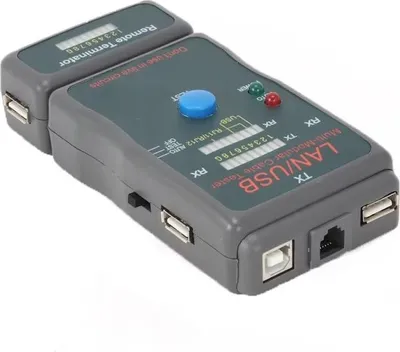Produktbild von gembird Kabeltester für UTP-, STP- und USB-Kabel