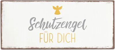 Produktbild von Schild für Dich 130 x 305 x 4 - Schutzengel für dich -Stück: € 6,95