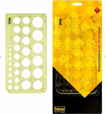Produktbild von Idena Kreisschablone 23cm
