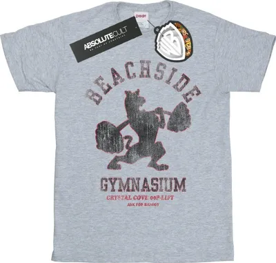 Produktbild von Scooby Doo - "Beachside Gymnasium" T-Shirt für Damen BI51155 (XXL) (Grau)