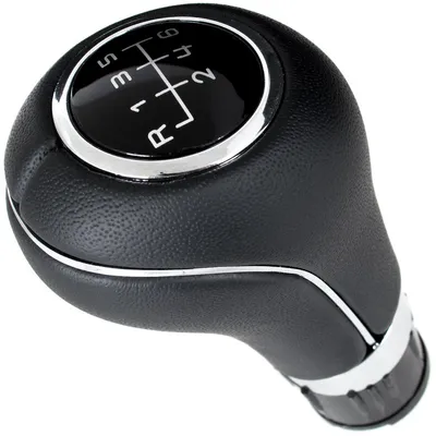 Produktbild von Mercedes W204 C-Klasse 07-14 Schaltknauf SCHWARZ 6-GANG - 8 mm