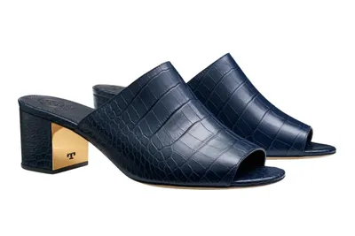 Obrázok produktu pre Tory Burch Dámske Martine 55 mm kožené žabky 36,5