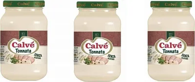 Produktbild von 3x Calvè Salsa Tonnata Thunfischsauce würzen soße Salad sauce 225 ml