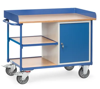 Produktbild von Fetra Werkstattwagen Ladefläche L x B 1120 x 650 mm 400 kg