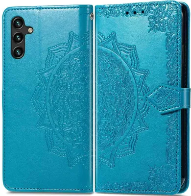 Image de imoshion Bibliothèque Mandala pour Samsung Galaxy A13 (5G) / A04s - Turquoise