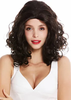 Produktbild von WIG ME UP Perücke lang voluminös gelockt voluminös Braun GFW36321-6