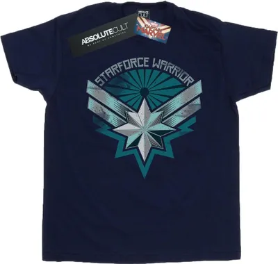 Produktbild von Marvel - "Starforce Warrior" T-Shirt für Herren BI20589 (4XL) (Marineblau)