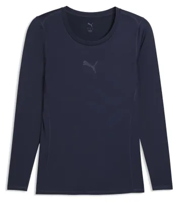 Image de T-shirt manches longues PUMA teamLIGA26, couleur bleu, taille S, pour hommes