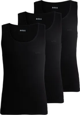 Productafbeelding van Tanktop, 3-pack, ribstructuur, model 10271762, kleur 01