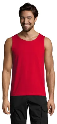 Image de SOLS - Haut sans manches pour homme « Justin » LT1957 (M) (rouge)