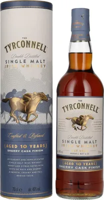 Produktbild von The Tyrconnell 10 Jahre Sherry Cask Single Malt Irish Whiskey in Geschenkpackung | 46 % vol | 0,7 l