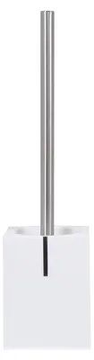 Produktbild von MSV 3700703993636, WC-Bürste & Halter, Weiß, Polyresin, Edelstahl, 97 mm, 97 mm