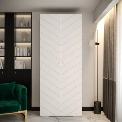 Produktbild von Kleiderschrank MARIYA 4 – 100 cm, weiß