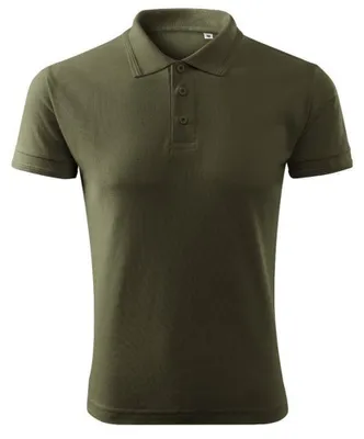 Produktbild von Malfini - Poloshirt für Herren, Piqué PP10023 (L) (Braun/Grün)