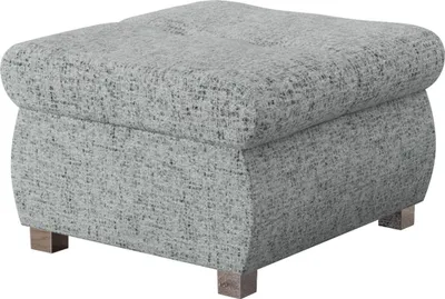Produktbild von MIRJAN24 Polsterhocker Orkan Klein, Moderne Sitzhocker vom Hersteller, Holzkonstruktion, 60x60x39 cm (Farbe: Corbett 82)