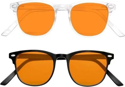 Image de Lunettes anti-lumière bleue - Lunettes unisexes transparentes pour écran
