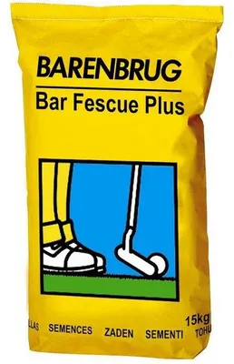 Zdjęcie produktu dla Trawa  do ogrodów i pól golfowych BARENBRUG Fescue Plus 15 kg PROFESJONALNA