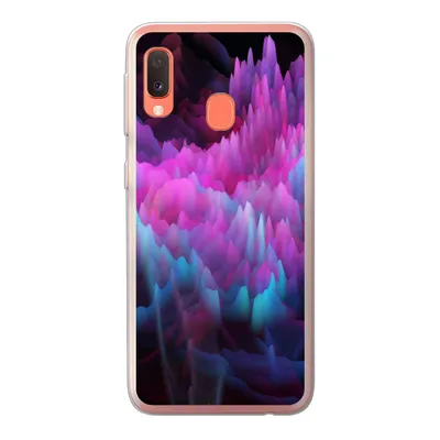 Produktbild von MuchoWow® Handyhülle Schutzhülle Hülle für Samsung Galaxy A20e Rauch - Farbe - Abstrakt Silikon Softcase Handy Hülle - Abdeckung
