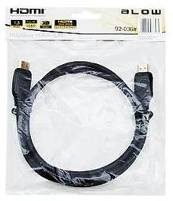 Produktbild von HDMI Verbindungskabel, 5 Meter, Gold
