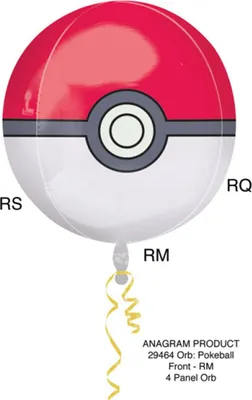 Produktbild von Pokémon - Folienballon Pokéball