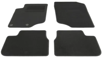 Fußmatten Set für Peugeot 207 + 207 SW (Kombi), schwarz