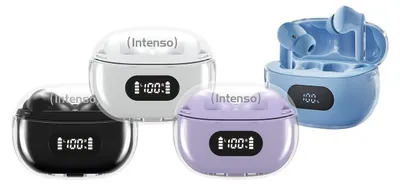 Produktbild von Intenso Buds Earphone Plus T310AE Black, True Wireless Stereo (TWS), Anrufe/Musik/Sport/Alltag, Kopfhörer, Schwarz