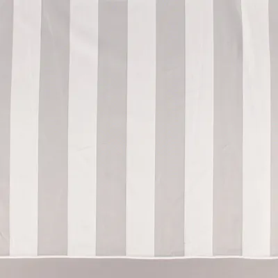 Produktbild von Halbtransparenter Gardinenstoff Gardinenstores Längsstreifen ecru 3m