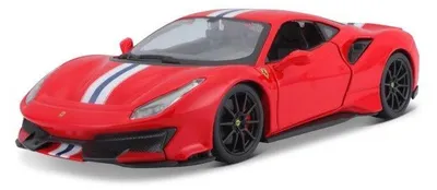 Produktbild von Ferrari 488 Pista Bburago Maßstab:1:24 Metall-Kunststoff Rot