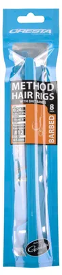 Produktbild von Cresta Method Hair Rigs 10cm - 8 gebundene Angelhaken, Gr./Durchmesser/Tragkraft:Gr. 14 /4.5kg /0.22mm