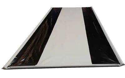 Image de (5,4m x 2,4m) Tapis de garage en PLANE 900g/m² pour garage Sol Atelier automobile Couverture de sol