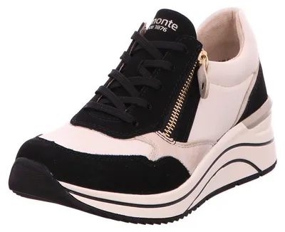 Zdjęcie produktu dla Buty sportowe Remonte z profilowaną podeszwą w modnym beżowym kolorze, rozmiar 39