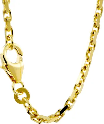 Produktbild von Ankerkette diamantiert Länge 50cm - Breite 2,0mm - 333-8 Karat Gold