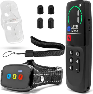 Produktbild von Hundetrainingshalsband Universalfernbedienung USB-C-Empfänger 1000m Taschenlampe