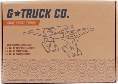 Produktbild von BTFL Longboard Achse G-TRUCK SURFSKATE , Größe:ONESIZE, Farben:silver