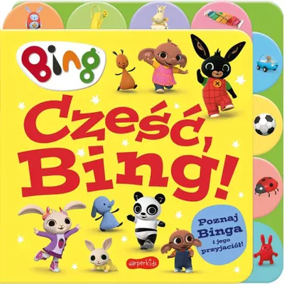 Produktbild von Czesc, Bing! Ksiazka z registrami