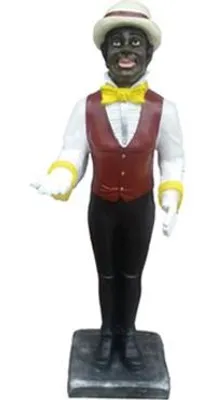 Zdjęcie produktu dla Butler figura posąg rzeźba restauracja hotel 95cm półka nowy