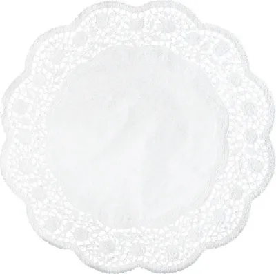 Image de 1791102425 Dentelles à tarte - Ø 17 cm, 24 pièces, blanc