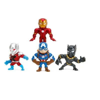 Immagine prodotto di Figurki Diecast Nano Metalfigs Avengers 4-pack 6 cm - Jada Toys