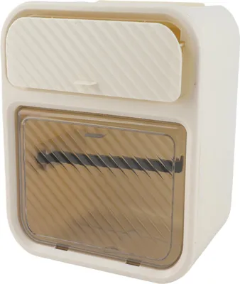 Image de Boîte de rangement pour rouleaux de papier hygiénique avec tiroir pour salle de bains