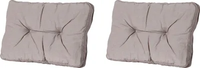 Produktbild von Madison - Florance Rückenkissen Panama taupe - Ca. 43x73 cm - 2er-Set